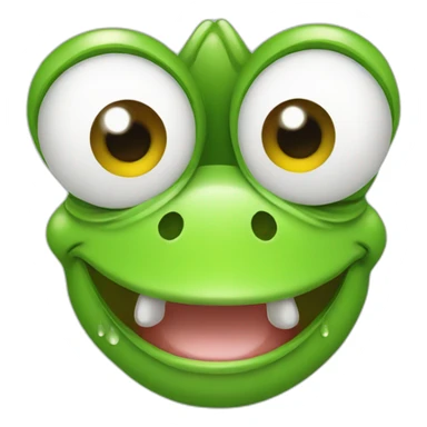 Frog Cry sticker