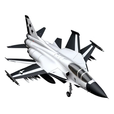 Jet Trainer - T-38 Talon - Northrop Grumman (Model Year: 2021) (Iconic colour: White and black) sticker