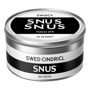 Create me SNUS with every single detail sticker