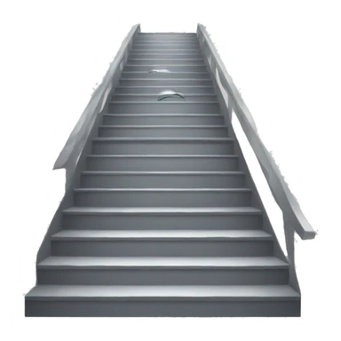 stairs with big tears sticker