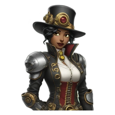 lady mechanika comics character sticker