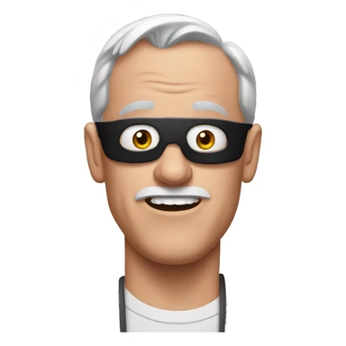 patrick batman points 
forward sticker