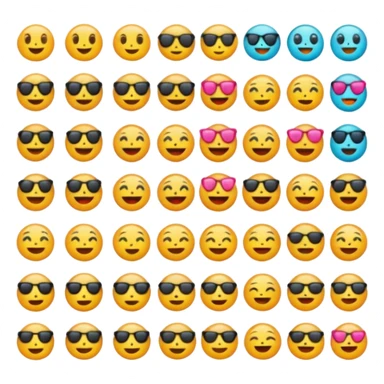 Aesthestic emoji sticker