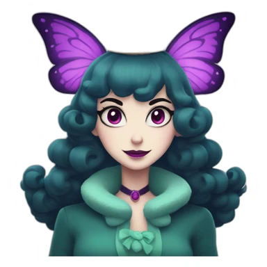 Queen Eclipsa butterfly from star vs the forces of evil sticker