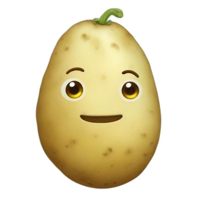 potato fairy suit sticker