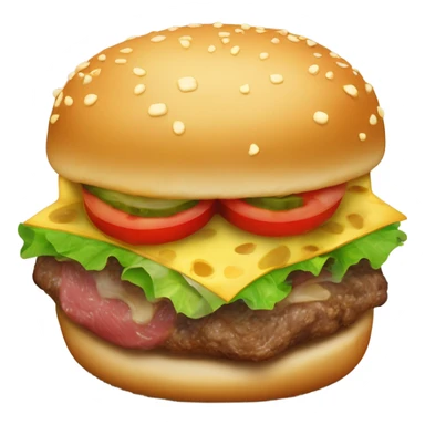 Smashed burger  sticker