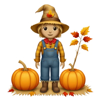 scarecrow sticker