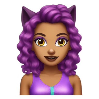 clawdeen wolf sticker