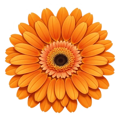 Hi, can you please create orange gerbera sticker