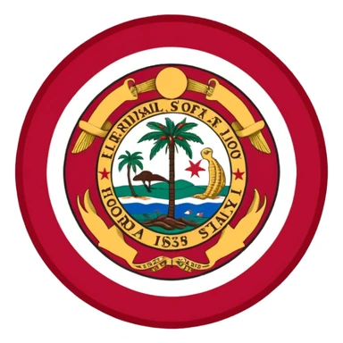 Florida flag sticker