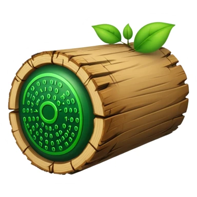 log file sticker