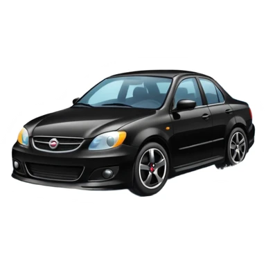 wave phonk car sticker