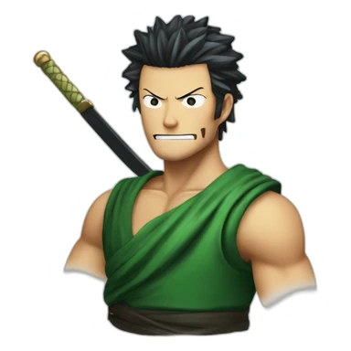 Zoro be a king of pirate sticker