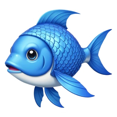 Fish wearing a hoodie sticker