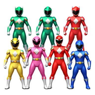 Power Rangers sticker