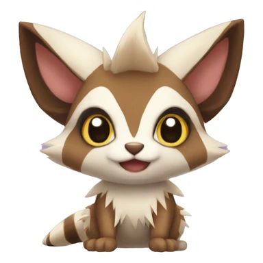 Furret Zigzagoon sticker