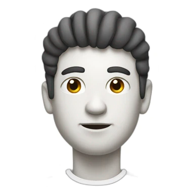 Barcelona with white face sticker