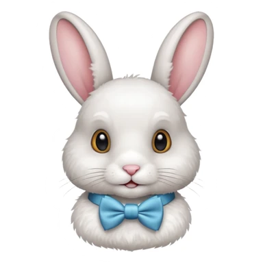 Coelho de laço sticker