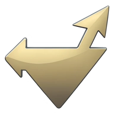 arrow point down with the word down sticker