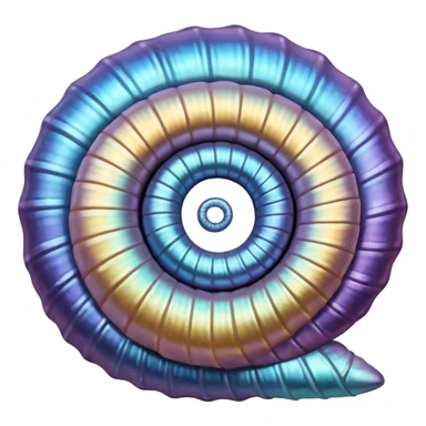 Spiral Shell sticker