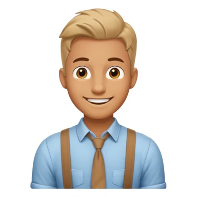 Suspenders males sticker