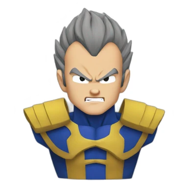 prince vegeta sticker
