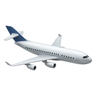plane landing  sticker