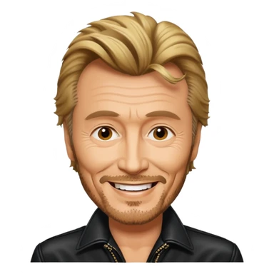 Johnny Hallyday sticker
