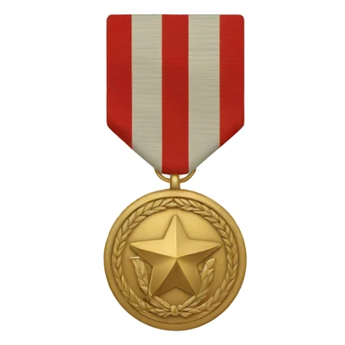 military medal sticker