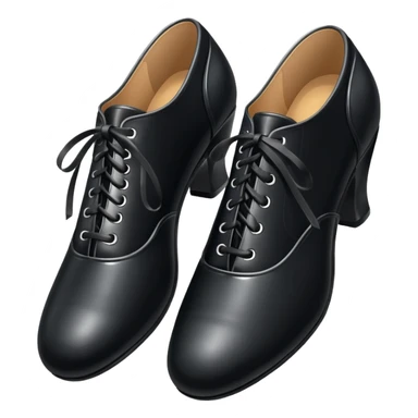 a pair of dancing shoes sticker