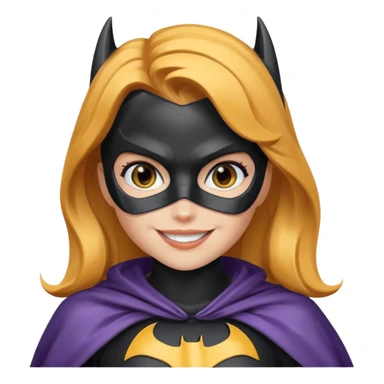 bat girl sticker