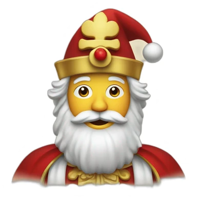 sinterklaas mijter sticker