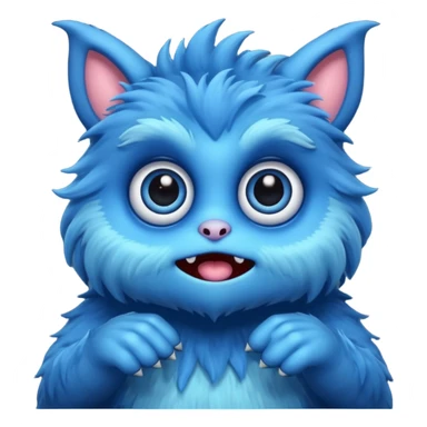 Cute night monster  sticker