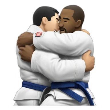 Baratoplata submission BJJ with opponent sticker
