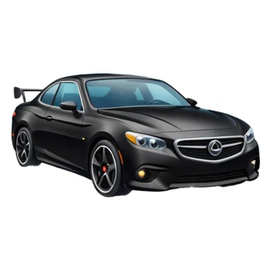 wave phonk car sticker