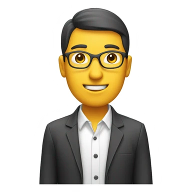 person presenting a slide that contains charts and data sticker