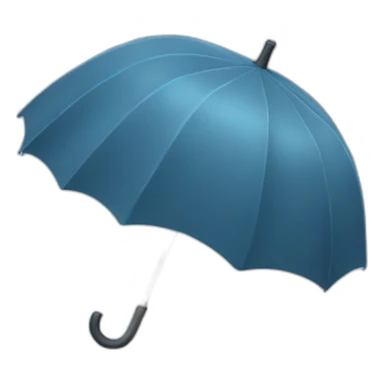 rain umbrella sticker