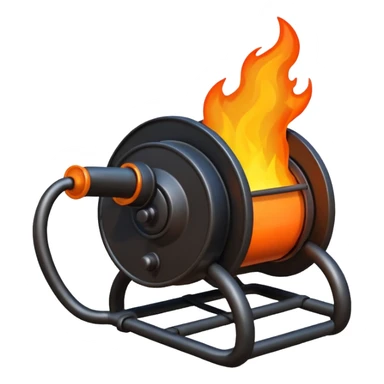 kettele with bottom fire sticker