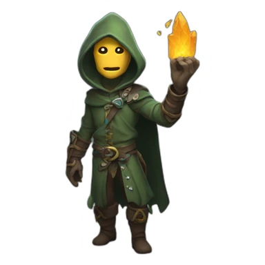 climbing warlock sticker