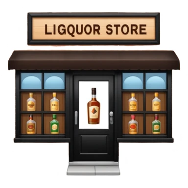 licoreria por fuera  sticker