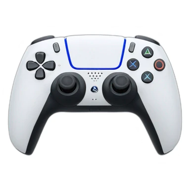 White Ps5 dualsence pro controller sticker