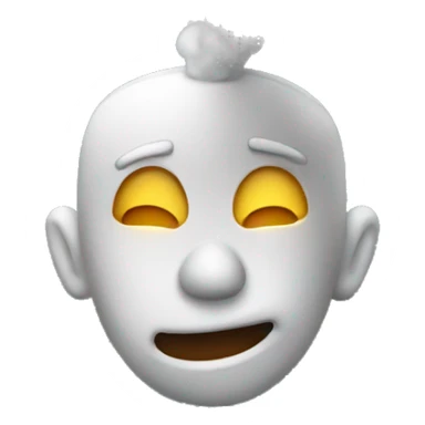 Steam coming out of ear sticker