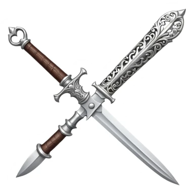 A beautiful dagger sticker