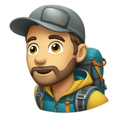 mountaineering sticker