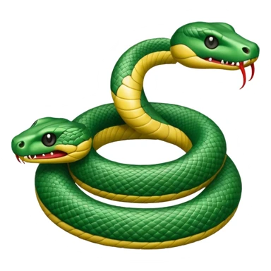 hoop snake sticker