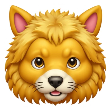 The three headed hound, cerberus. He is soft and cute sticker