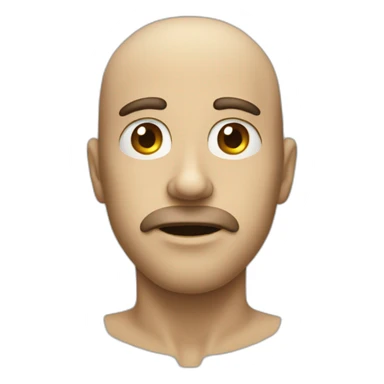 suspiccing face sticker