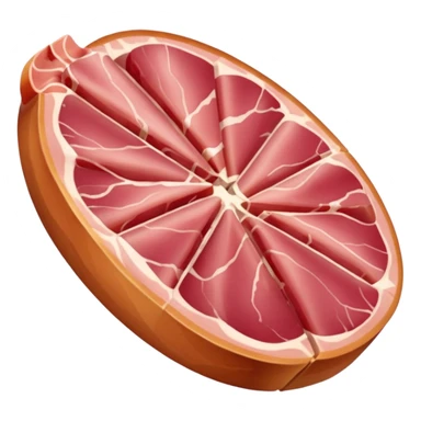 fette di prosciutto crudo di parma (Parma Ham) sticker