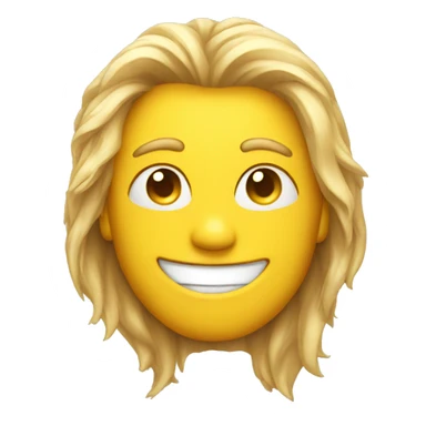 Emoji cool face M sticker