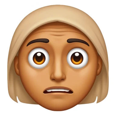 Terrible face sticker